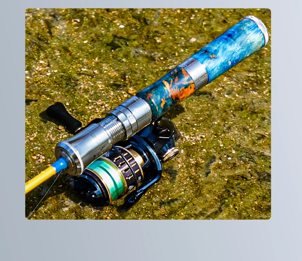 HASIDA Butterfly BFS Carbon Stream Angelrute Ultraleichte Spinn- und Wurfangel für Forellenfischen Rutenblank UL-Aktion – Detail 12