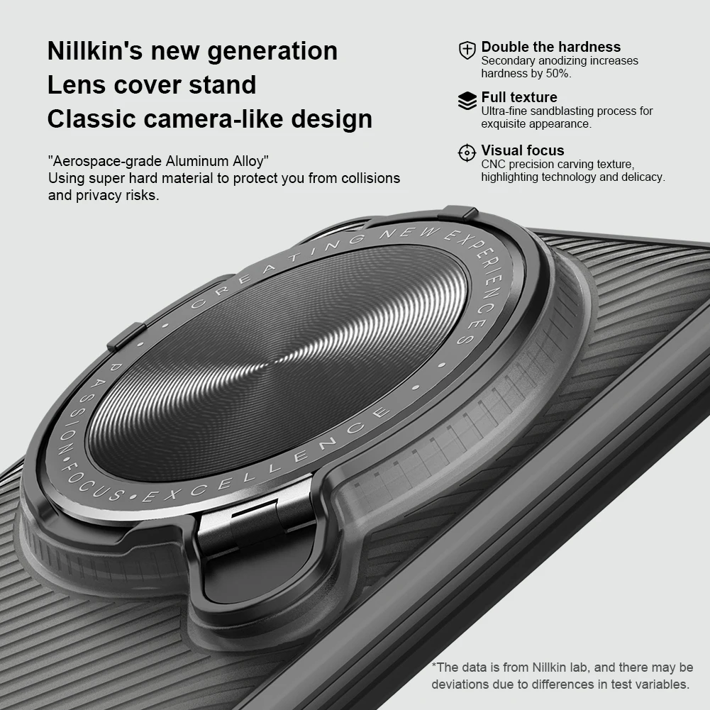 

Чехол Nillkin для Xiaomi 15 Ultra 5G, чехол для камеры, подставка для объектива камеры, чехол 360, жесткая задняя крышка, защита