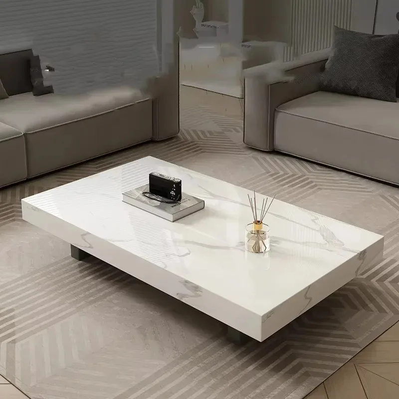

Beauty Unique Coffee Table Living Room Premium Effect Rectangle Clear Coffee Table Minimalist Modern Couchtisch Trendy Furniture