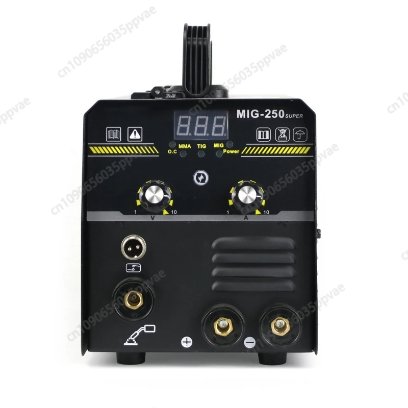 Máquina de soldadura 3 en 1, soldador MIG MMA TIG sin gas, 220V, inversor Digital portátil, equipo de soldadura para el hogar, bricolaje y profesional