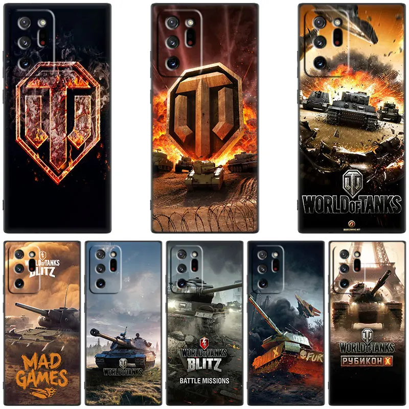 World Of Tanks Case For Samsung Galaxy M53 M52 M51 M33 M32 M11 M12 M13 M21 M22 M23 M31S M30S Note 10 Lite Plus 20 Ultra 5G Cover