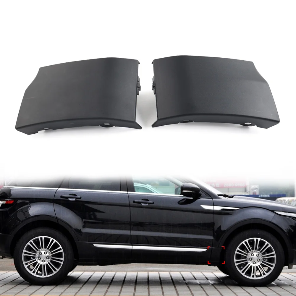 

2Pcs Car Front Fender Lower Moulding Panel Cover Left+Right For Land Rover Range Rover Evoque 2012-2019