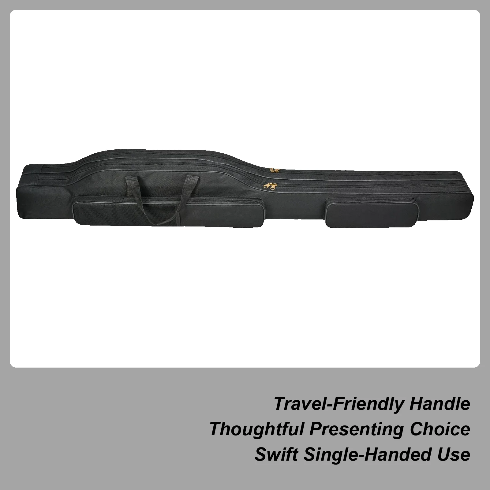 

Чехол для удочки, держатель для снастей с ручкой и регулируемым ремешком, дорожный чехол для катушки, женщин и мальчиков, каяков