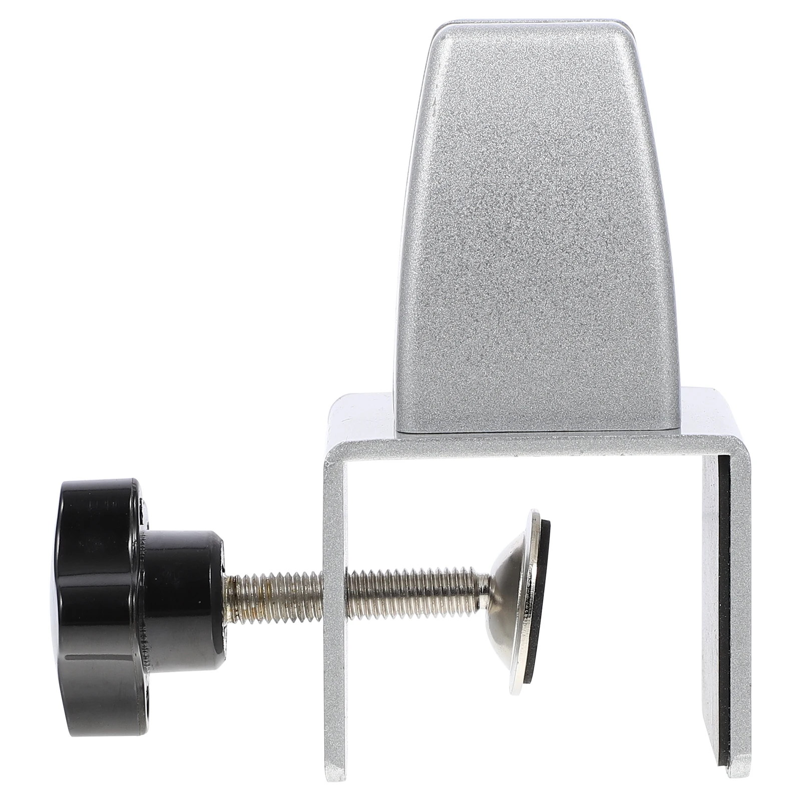 

Aluminum Alloy Desk Divider Clips Heavy Duty Clamp for Wooden Glass Panels Sneeze Guard Privacy Office School Sturdy Non Rust