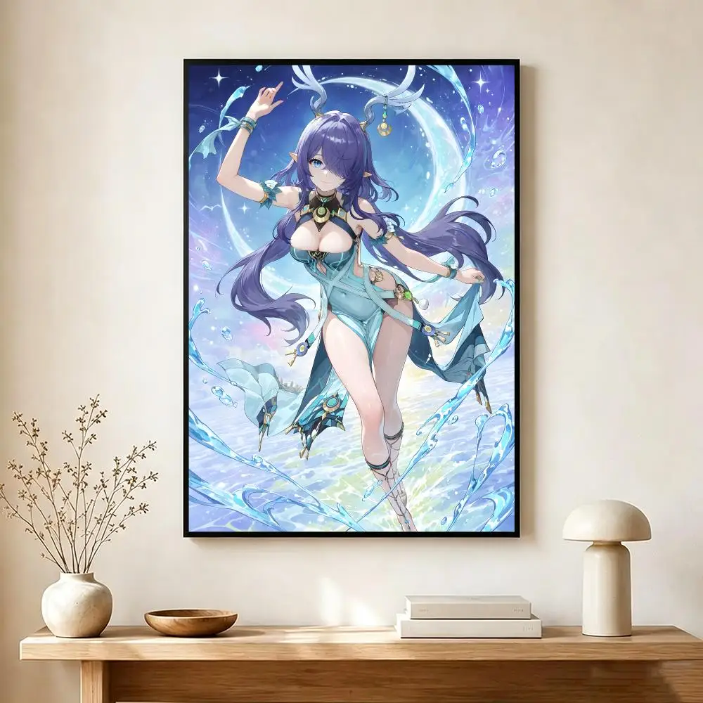 Fictional Character L-Lauma Poster Modern Home Decoration Interior Design & Contemporary Wall Art Collection