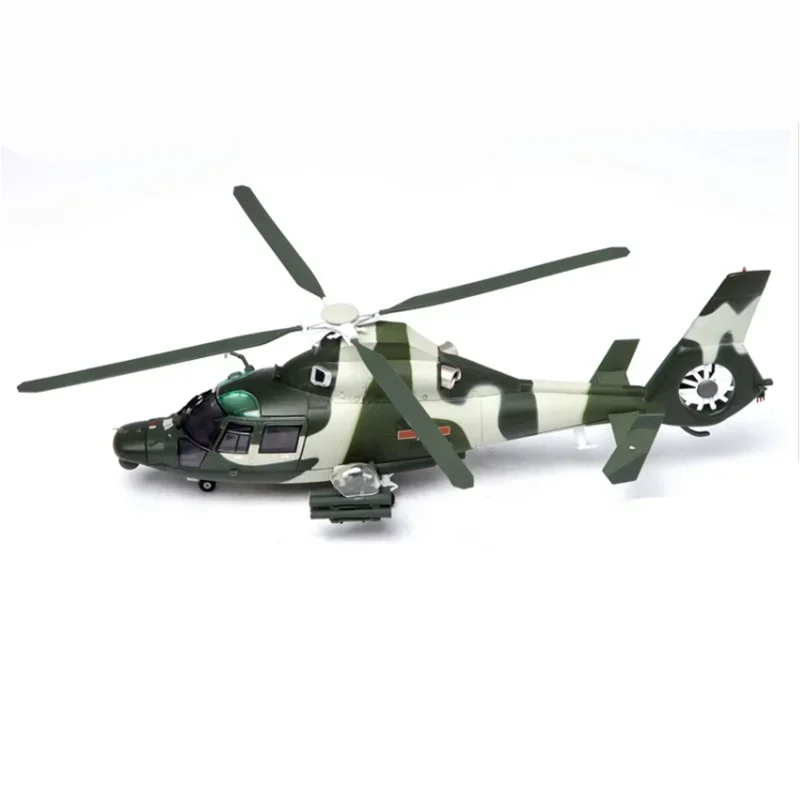 1: 100 Scale Armed Aircraft With Propellers That Can Take Off In Situ Straight 9 Model WZ-9 Dolphin Helicopter Model Toys Gifts