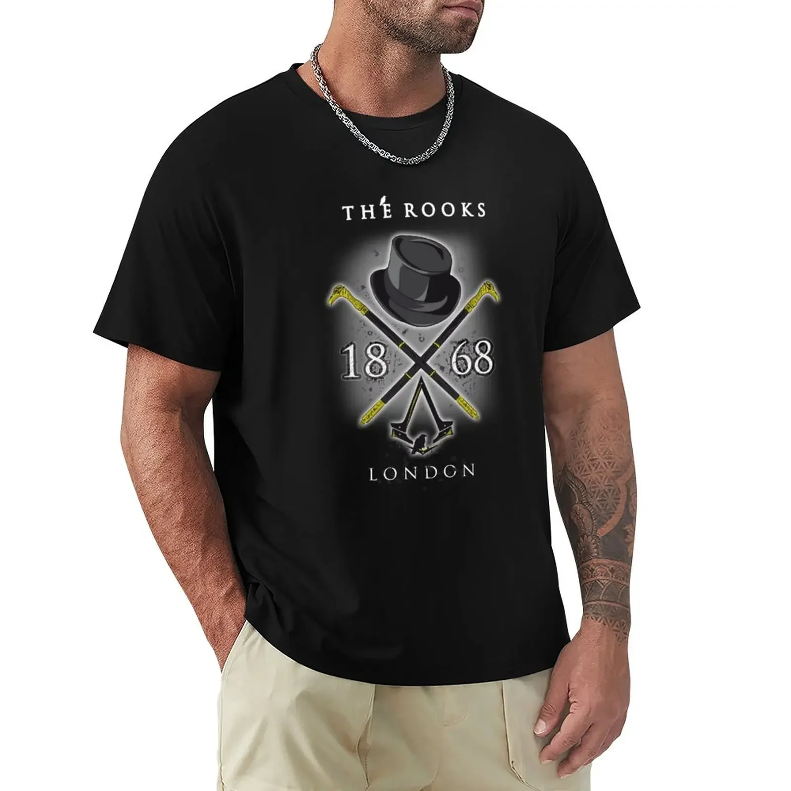 The Rooks T-Shirt plus sizes quick-drying mens big and tall t shirts