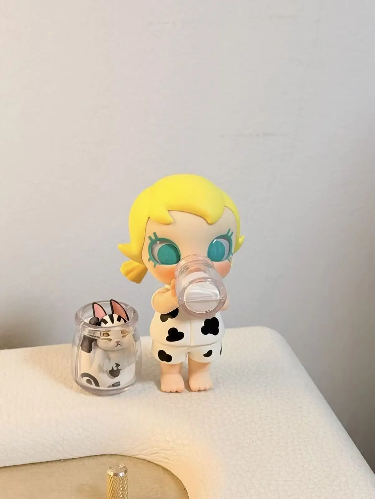 

POP MART Baby Molly & Baby Tabby Series Mystery Box Cute Action Figure Blind Surprise Model Toy for Birthday Gifts