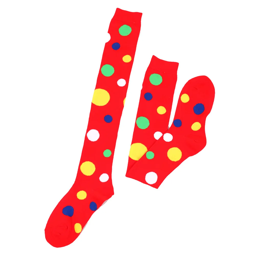 Große gepunktete Strümpfe für Damen, über Knie, hohe lange Socken, bunter Kuh-Druck, Anime-Performance, Cosplay-Requisiten, Party, Festival, Geschenke – Detail 15