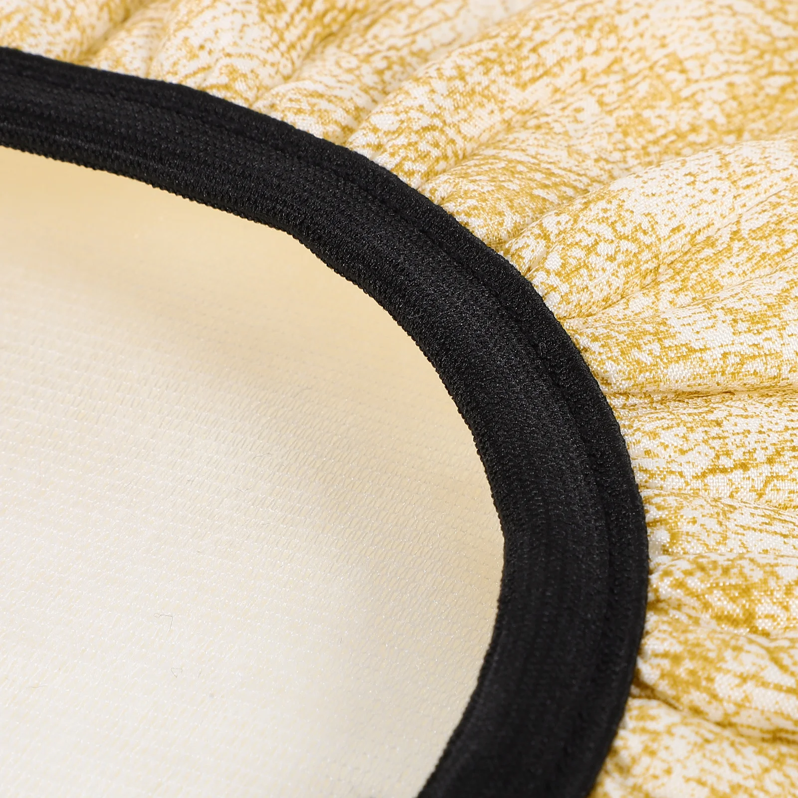 غطاء مقعد مستدير من القماش المطاطي المطاطي للمنزل والمكتب وكرسي التجميل وأغطية البراز المستديرة #1