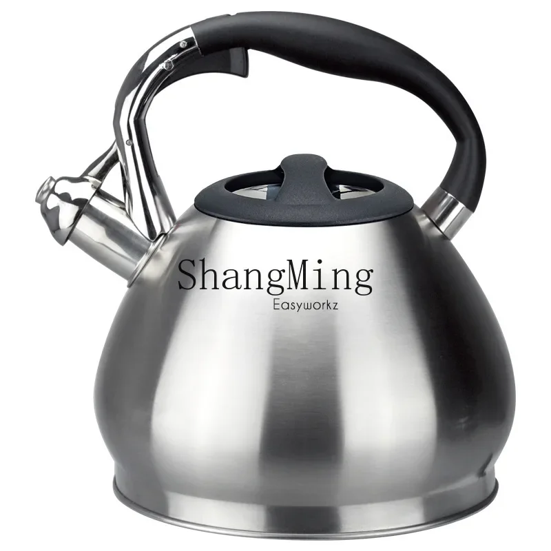 CLLCL304 stainless steel water pot boils water, automatically sounds, large-capacity induction cooker, universal coal-fired gas