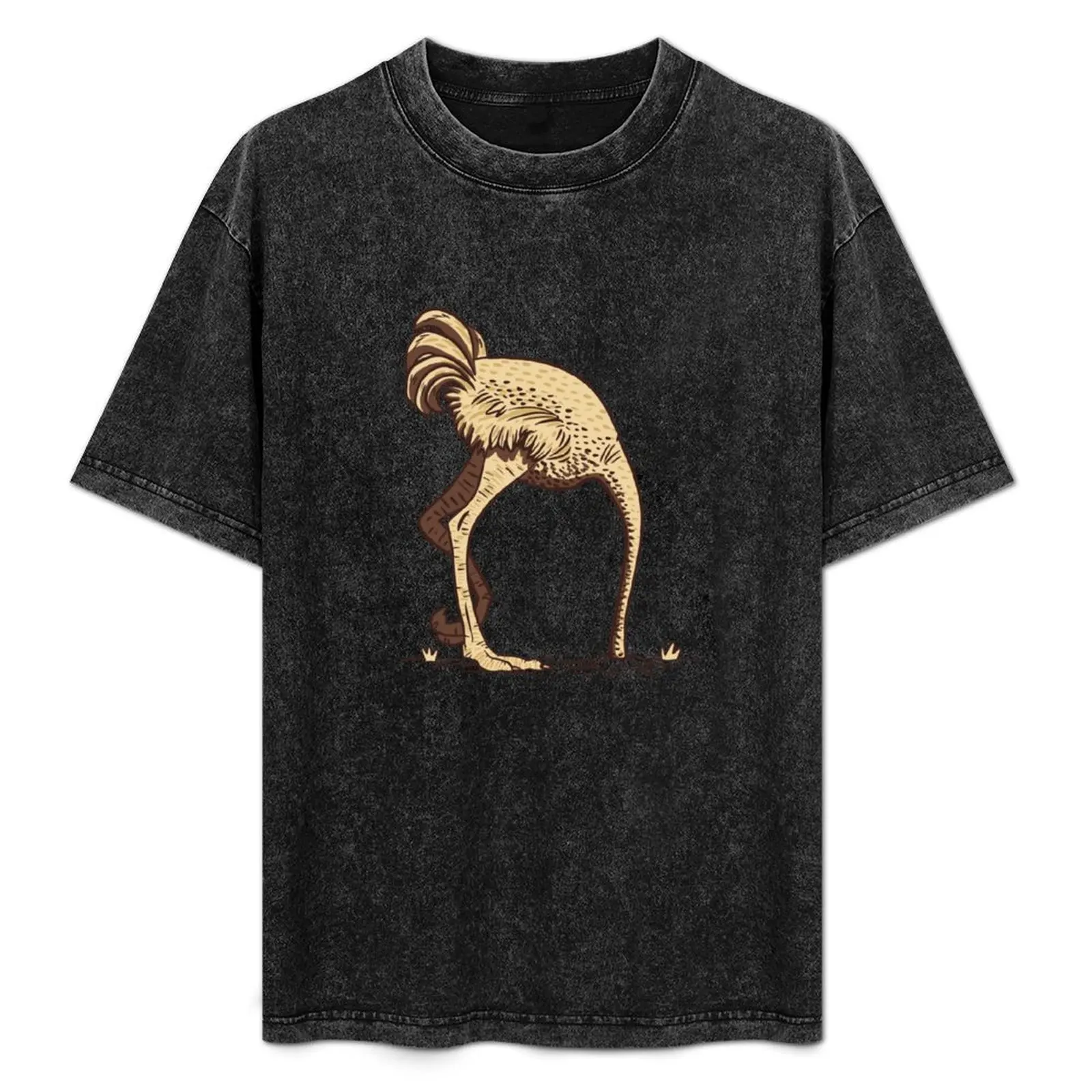 

Ostrich head sand T-Shirt Outdoor Activity Sports T-Shirt