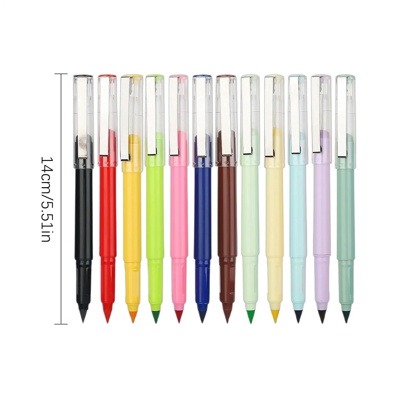 Inkless Pencil Sustainable Pencil 12 Piece Forever Writing Sketching Tool No Need Sharpened For Home Office School Drawing