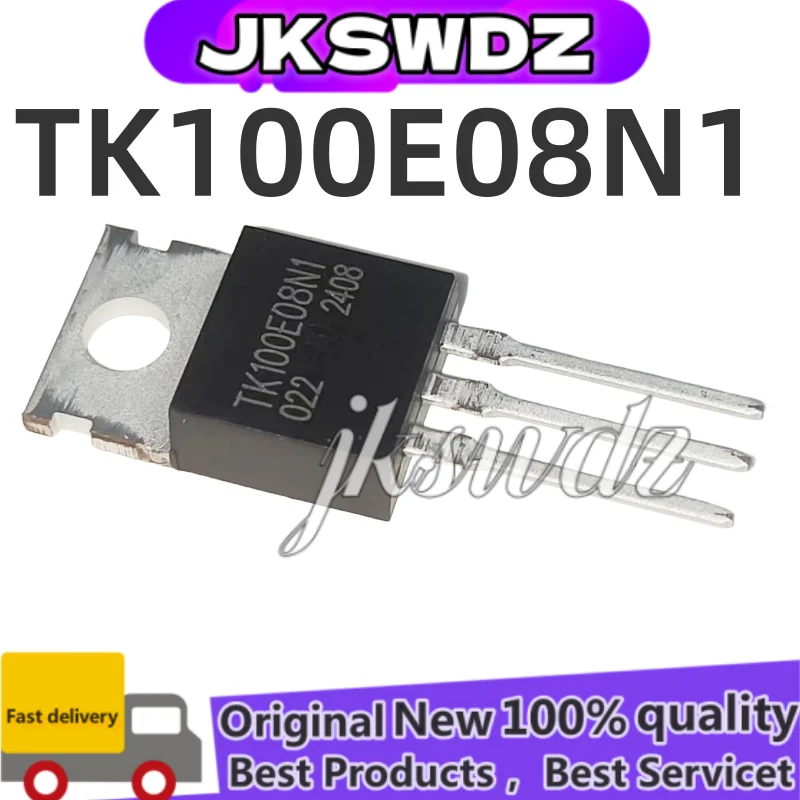 

10PCS TK100E08N1 K100E08N1 MOS FET TO-220 80V/100A TO220 Brand New and original