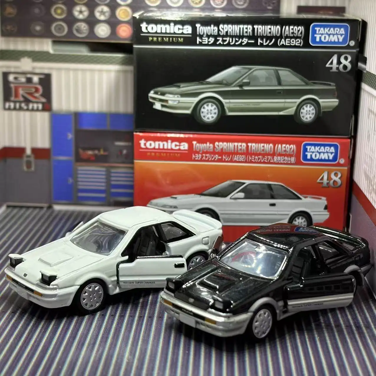 Takara Tomy Tomica Premium 48 Toyota Sprinter Torino (AE92) Alloy