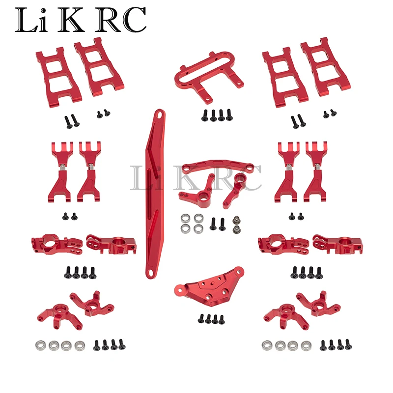 

20PCS Aluminum Upgrade Kit for 1/10 Redcat Blackout XTE SC XBE (Pro) Upgrade Parts Accessories