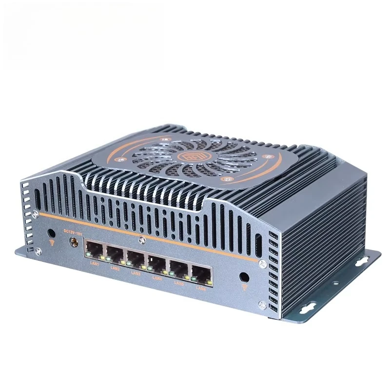 2026 IoT Gateway Firewall PC 6Lan 12th Gen Core I5 12450H I7 1260P DDR5 Network Security X86 Industrial Router Pfsense Mini
