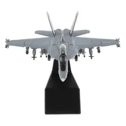 1:100 Diecast Model Toy Super Flanker Jet Fighter Aircraft US Air Force Aircraft Raptor for Collection F-14 / F-15 / F/A-18F