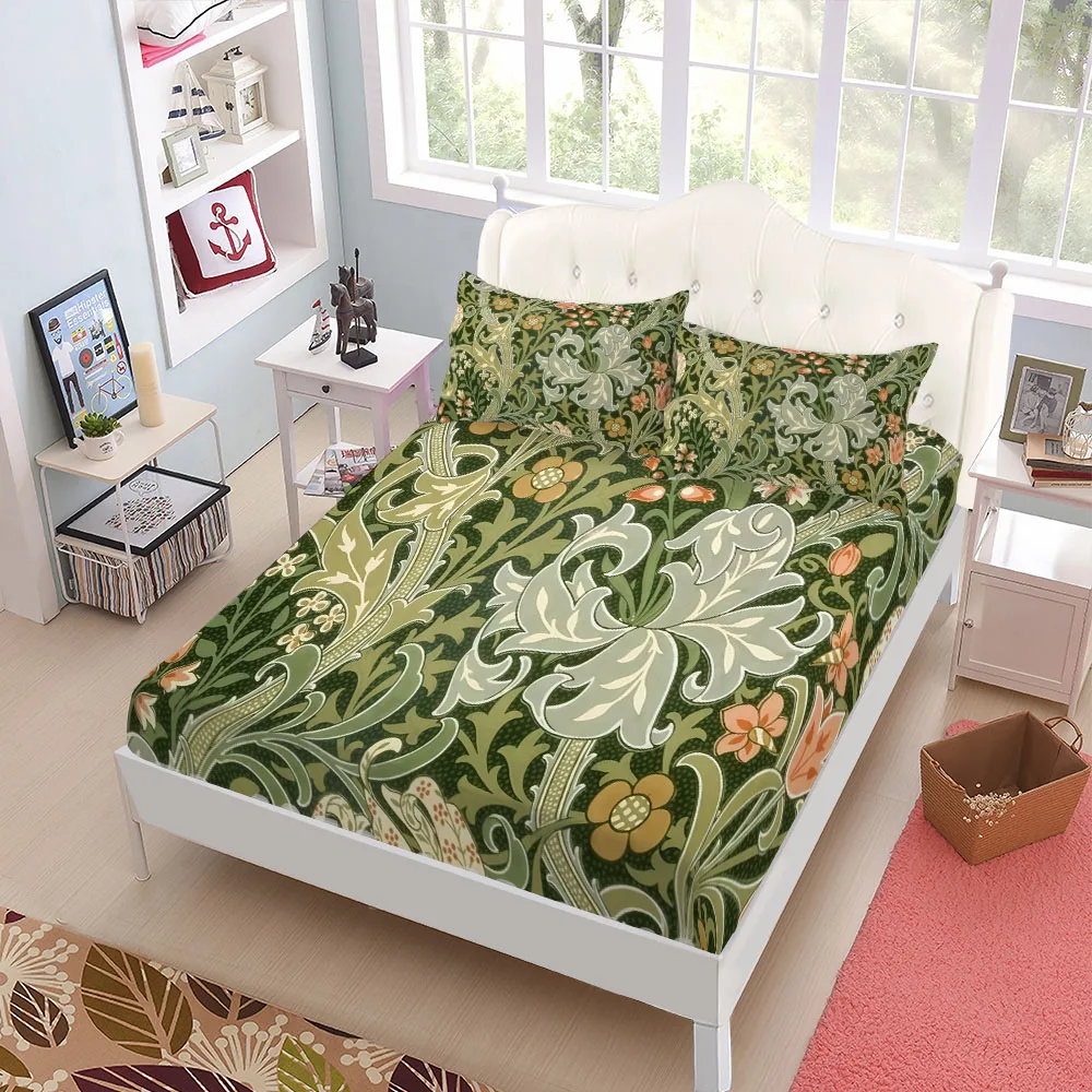 French Neo-classic Fitted Sheet Matress Protector 25cm Deep