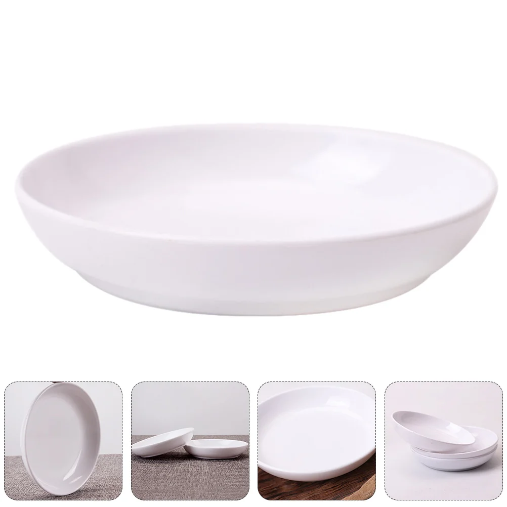 

5 Pcs Palette Ink Plate Small Dish Mix Cloud Design Bowl White Study Stationery Calligraphy Brush Tray Student