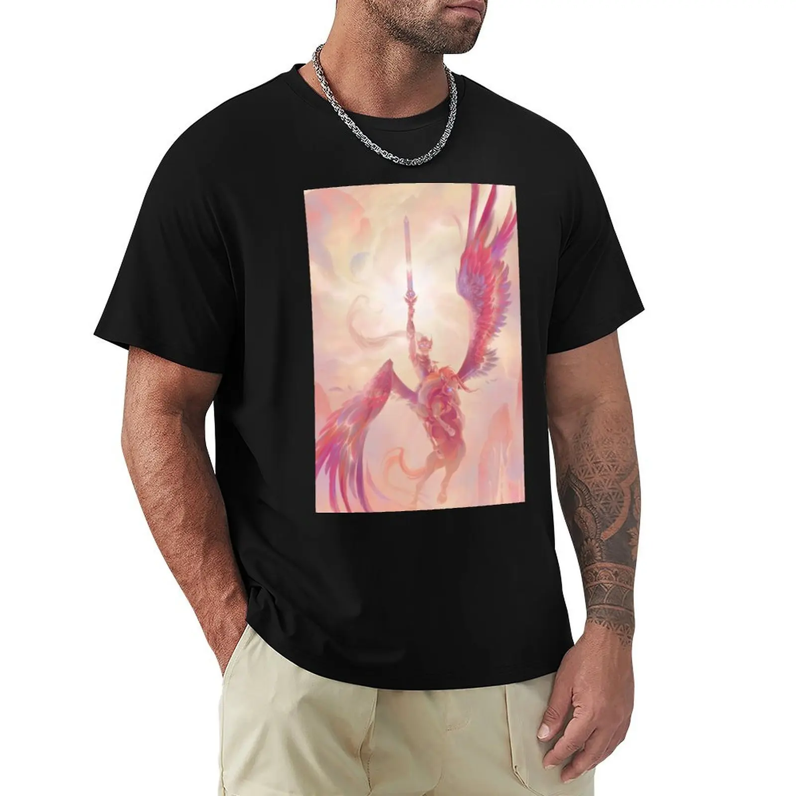 Adora and Swiftwind T-Shirt Soft Basic Cotton Short Sleeve Tee