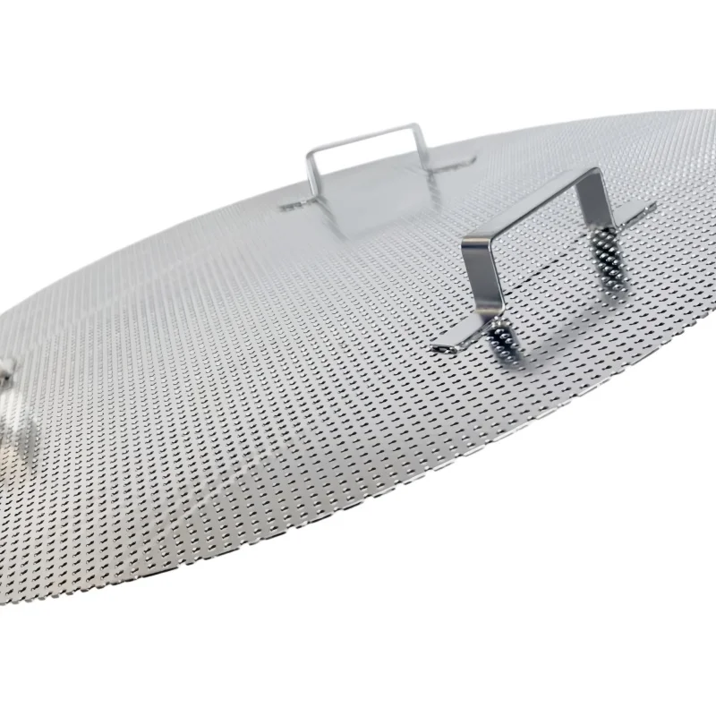 False Bottom Diameter 345mm With Double Handle And Supporting Feet Thickness 1.2mm,Aperture 2 mm Filter Plate Homebrew Parts