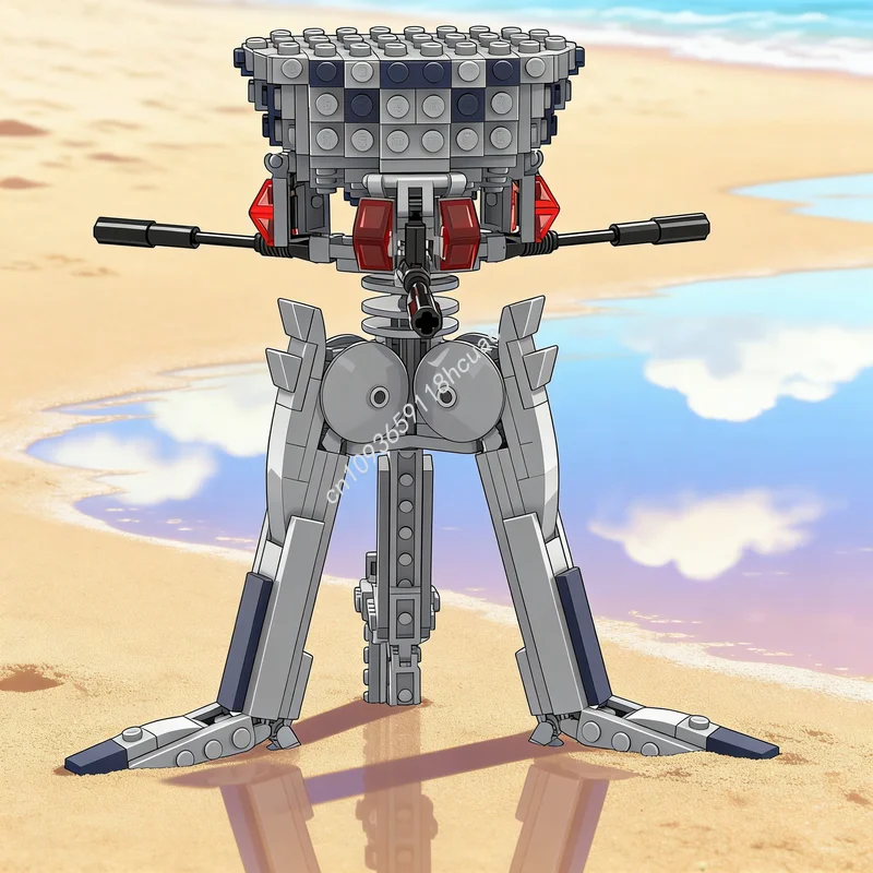 

427 деталей MOC Октуптарра Тридроид: Конструктор «Звездная битва», развивающая игрушка, идея для рождественского подарка