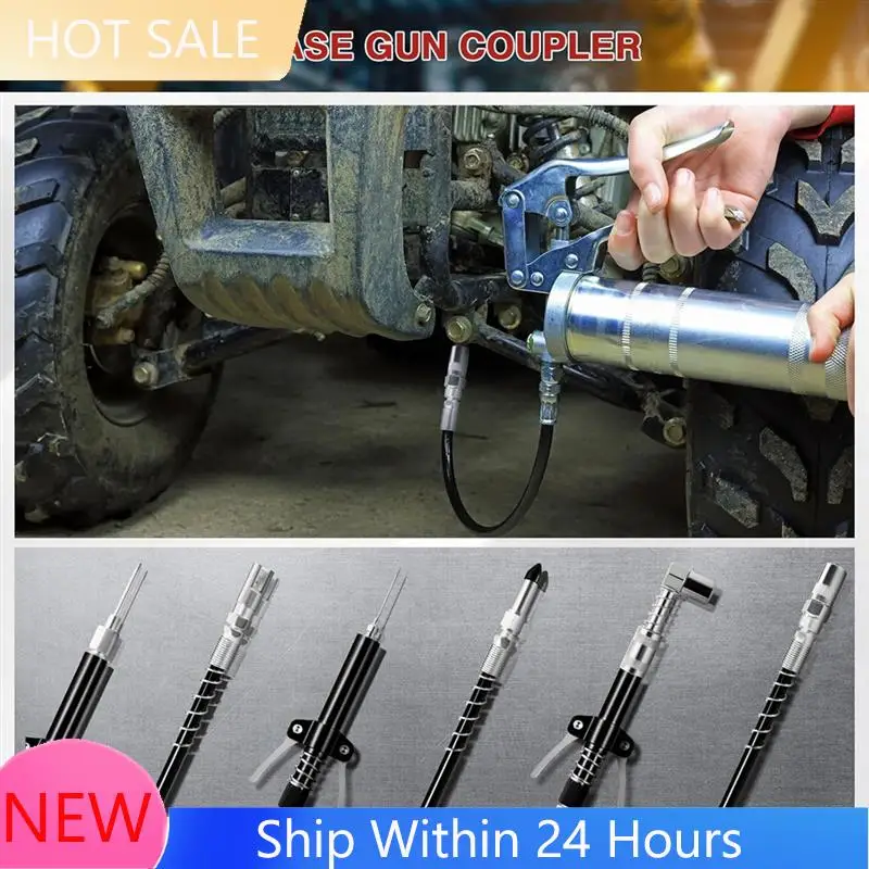 

A78K New Grease Coupler Kit Tool Grease Tip 28-Piece Grease Coupler Kit Quick Connect Grease Fittings Complete Lube Accessories