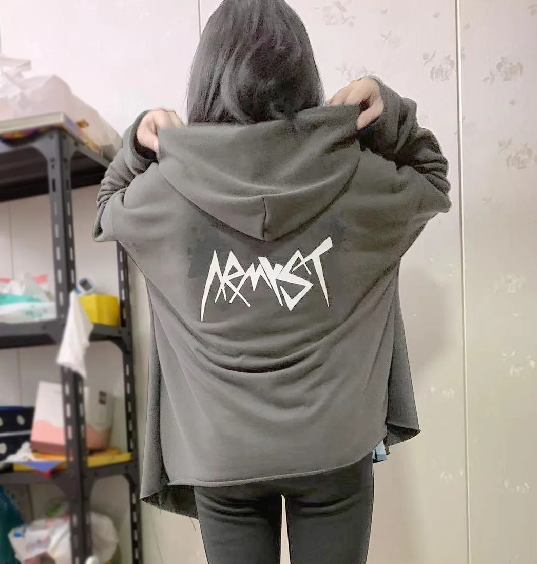 パーカー [JUNG KOOK] ARMYST ZIP-UP HOODY [WHITE] Artist Made by BTS JUNG KOOK ARMYST ZIP-UP HOODY WHITE - A-KPOP
