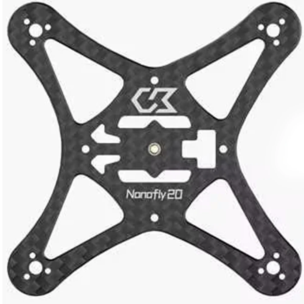 Sub250 Nanofly20 2S FPV Drone Accessories with Battery Holder/HD Analog Version Frame Compatible with AVATAR HDzero VTX