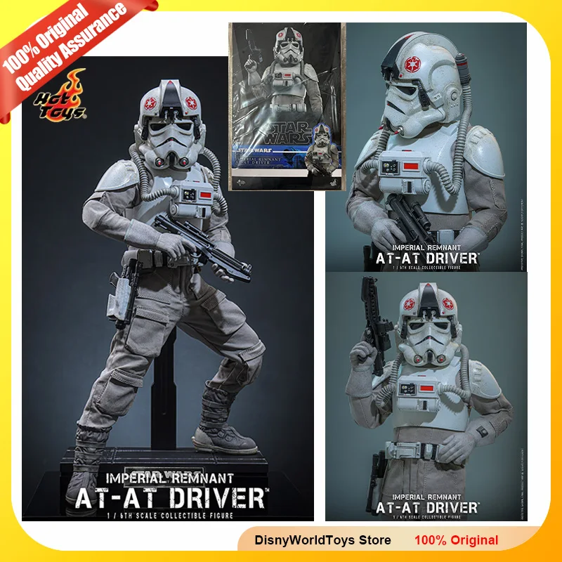 

100% Original Anime Figure Hot Toys Star Wars MMS845 Imperial Remnant AT AT Driver 1/6th Genuine In Stock Model Toys Gifts