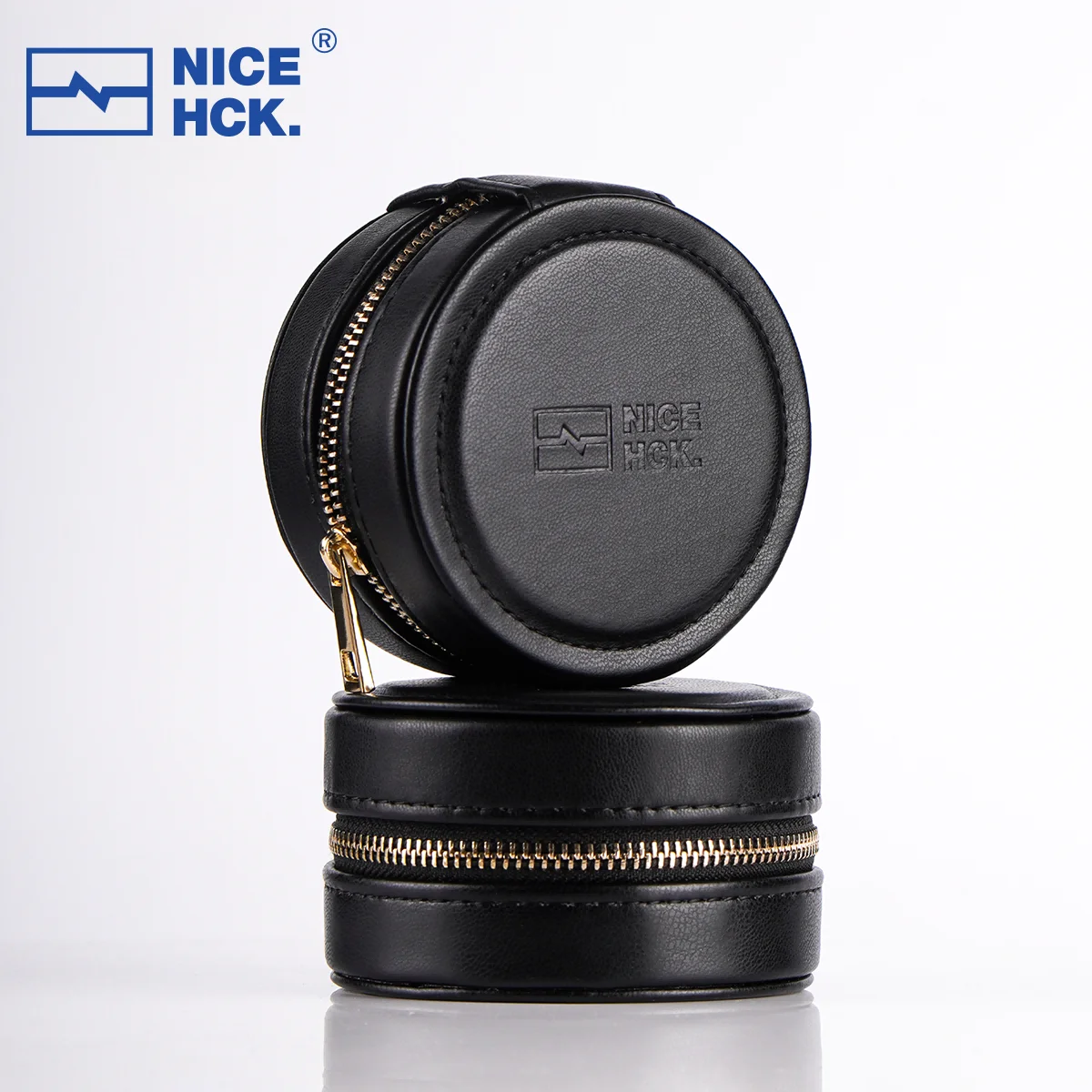 NICEHCK الراقية بو تحمل تخزين سستة حقيبة سماعة كابل ملحق المنظم الحال بالنسبة Delci Pilgrim Performer8 Explorer