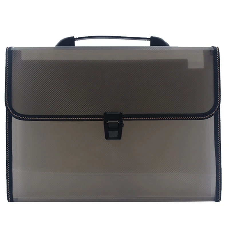 Portable Expanding File Folder 13 Pocket A4 Accordion File Document Organizer Test Paper Folder For Paper And Document