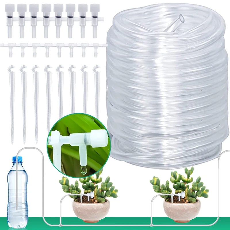 

Микрорегулирующая система капельного орошения, садовое растение в горшке, ленивый человек, автоматический набор разъемов для количественного полива, теплица 3 м