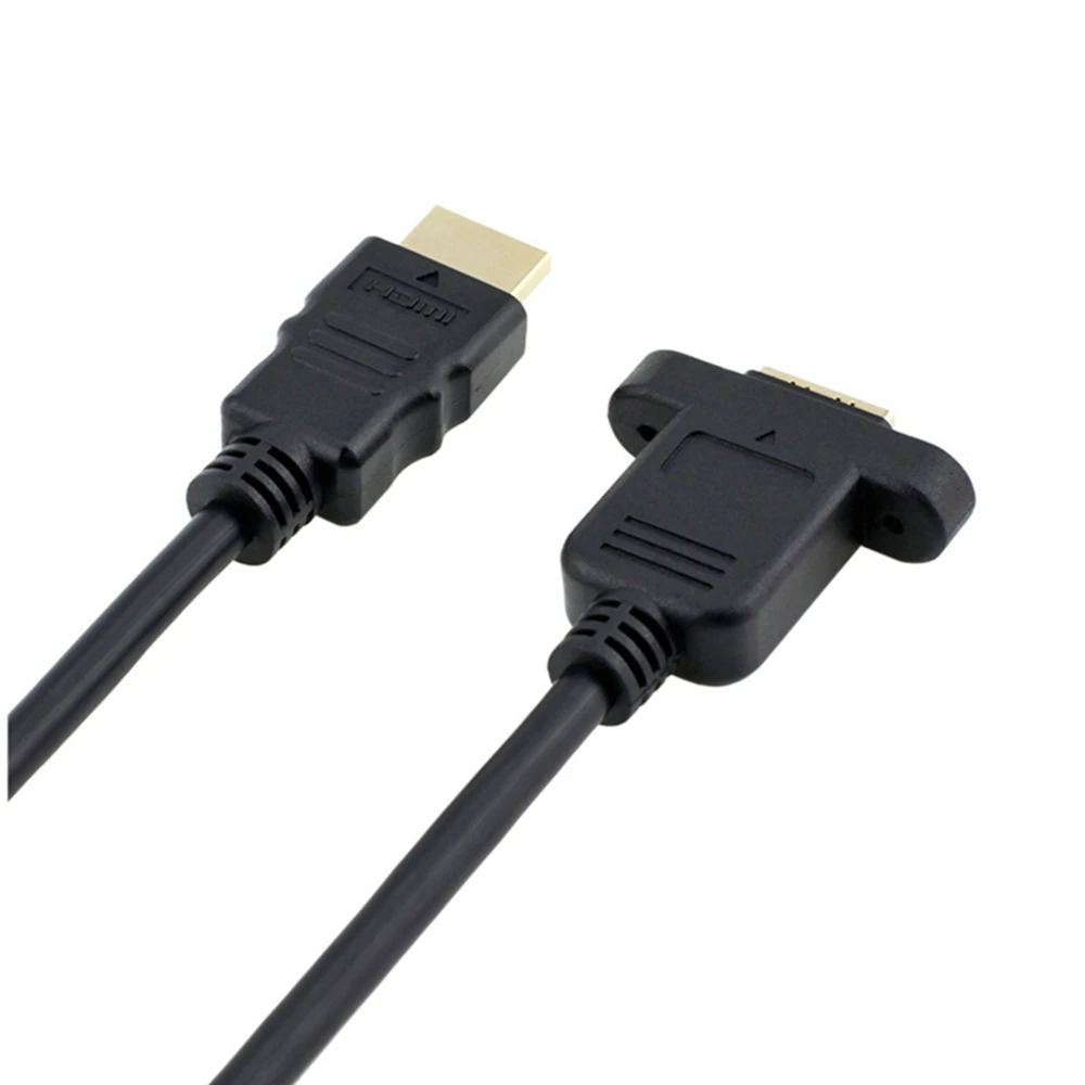 hdmi 28awg compatible extension cable for plug to socket cl2 with a rated power of 1080p, 0.3 m/0.6 m 1m/1.5 m (with screw)