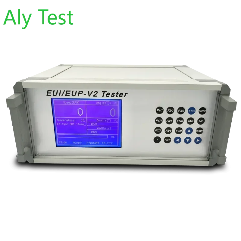 ALY TEST Diesel Engine EUI EUP V2 InjectorTester High Pressure Common Rail System Simulator for CAT CUMMINS VOLVO SCANIA