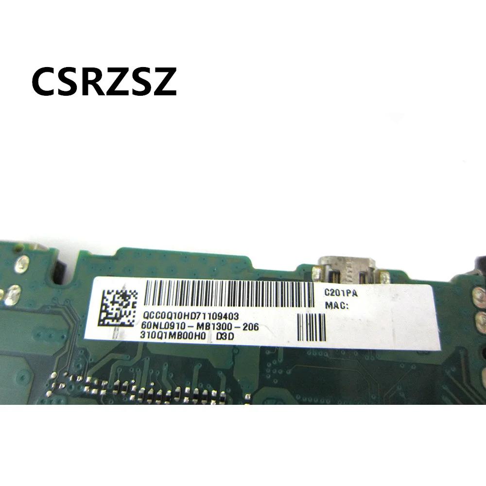 اللوحة الأم للكمبيوتر المحمول ASUS C201P C201PA REV 2.0 RK3288-C 4GB RAM تم اختبارها بشكل جيد #4