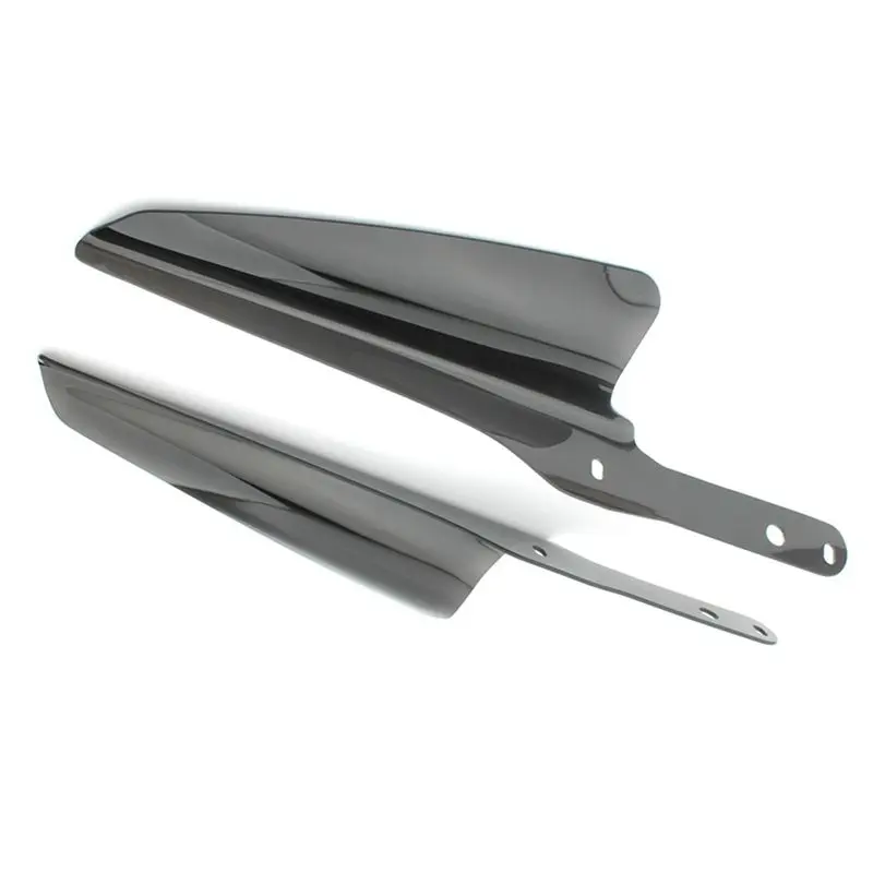 A48P-Wind Baffle Front Motorcycle Fork Windshield Deflector Trim For Touring Electra Street Glide Road King 95-22