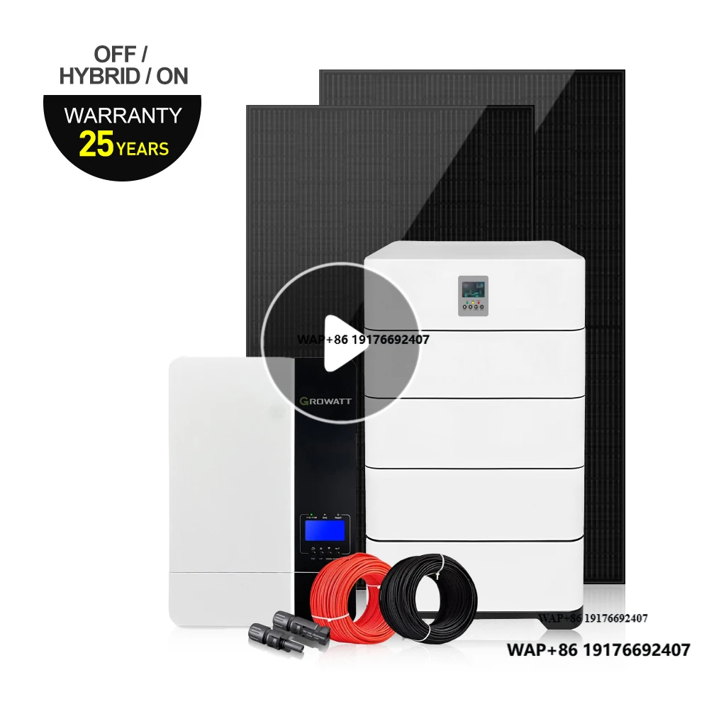 

Wholesale 3000W 5000W Hybrid Solar System Complete Home Solar Solution MPPT Controller Lithium Ion Battery 6KW Solar