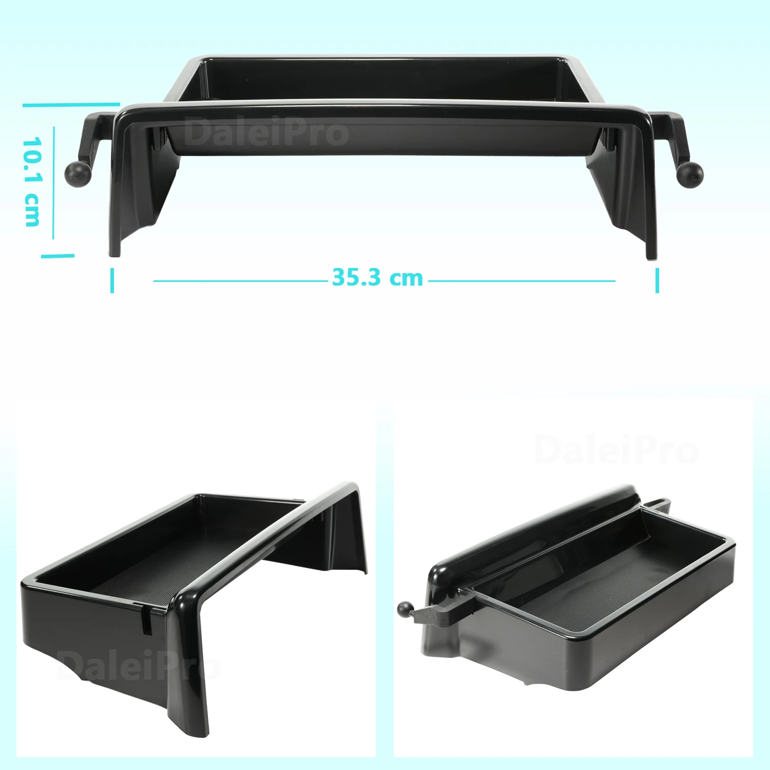For Toyota Sienna 2021 2022-2024 Double Phone Holders Base Multifunctional Storage Box Car Screen Fixed Organizer Accessories