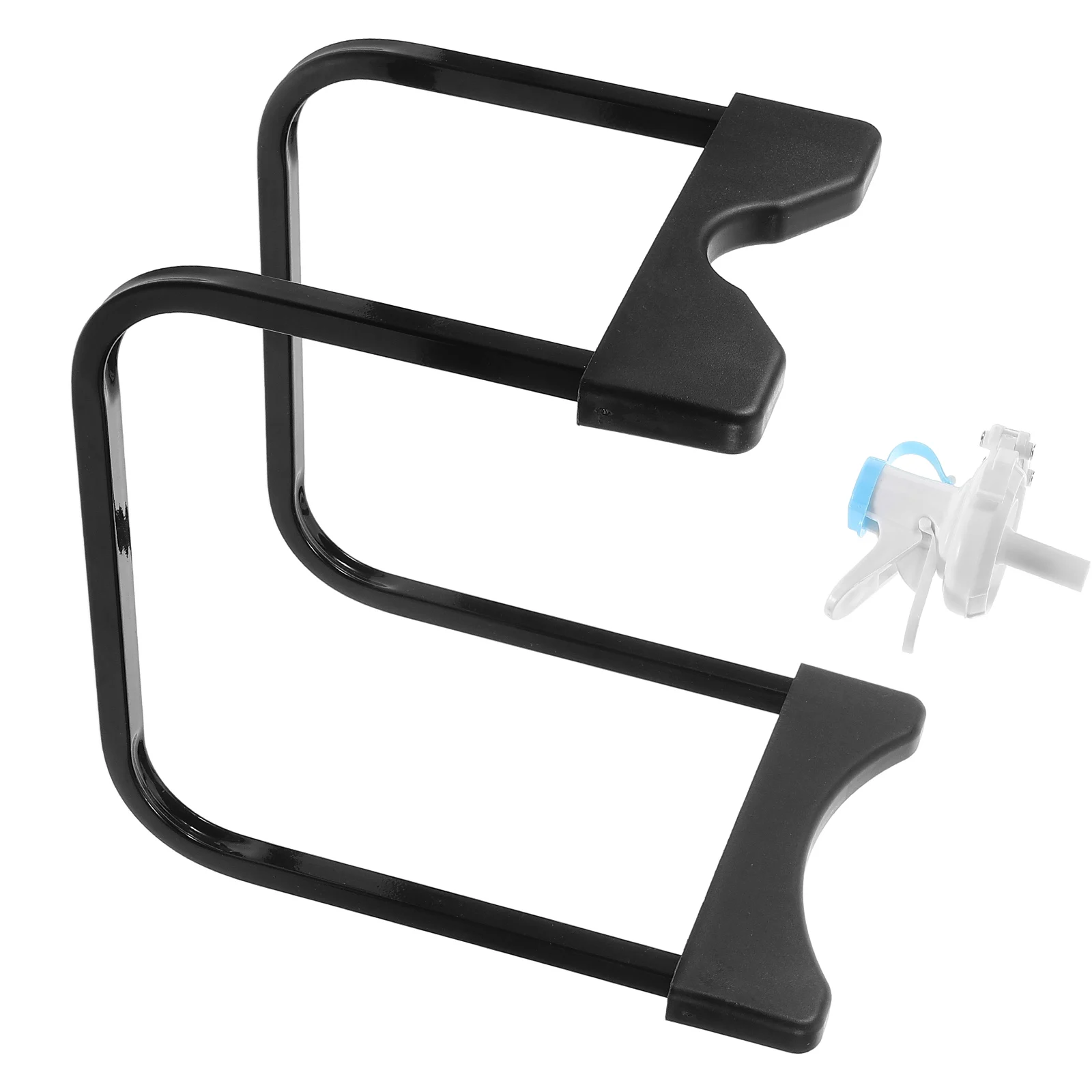 

Gallon Jug Holder Bottle Stand Dispenser Rack Foldable Shelf Floor Emergency Storage Collapsible Organizer Outdoor Camping