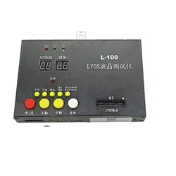 L-100 Monitor Laptop LCD TV Test Tool kit led panel tester Support USB SD Photo Video 14 LVDS interface