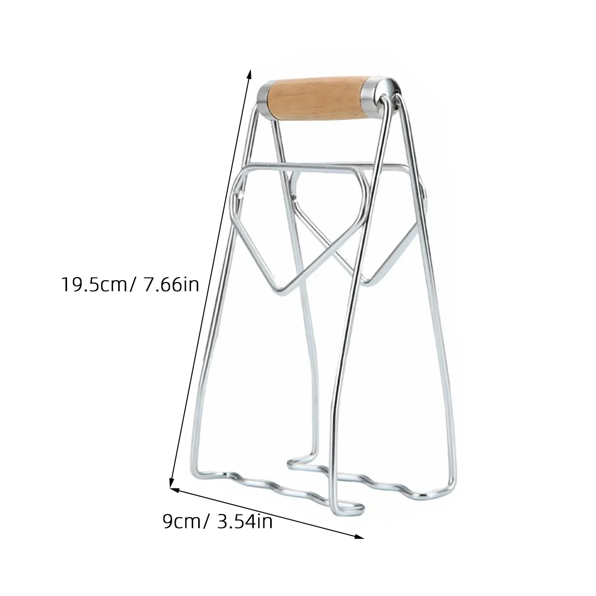 

1pc Stainless Steel Dish Clip Pan Gripper Heat Insulation Clamp For Hot Bowl Plate Handling Kitchen Accessories Steaming Clips