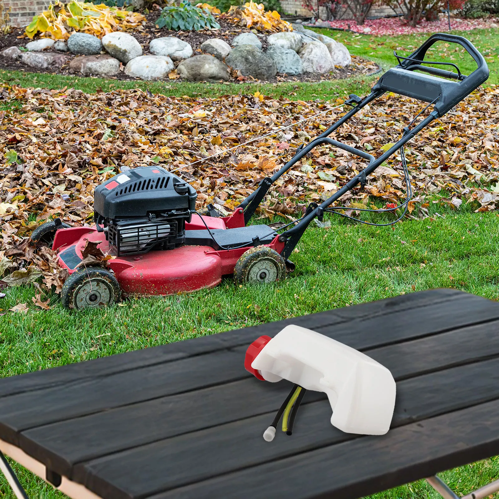 Replacement Fuel Tank Fuel Tank Lawn Care As Shown Consistent Power Easy Installation Enhanced Fuel Efficiency For AH230
