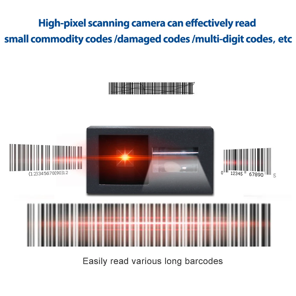 1D Barcode Scanner Auto Engine Embedded Module OEM Laser Scanner Barcode Reader