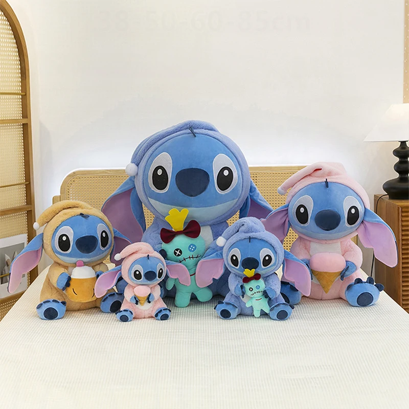 

Disney Kawaii Stitch плюшевая игрушка мягкая кукла милая мультяшная стежка мягкая игрушка детский подарок на день рождения и Рождество плюшевая подушка для детей