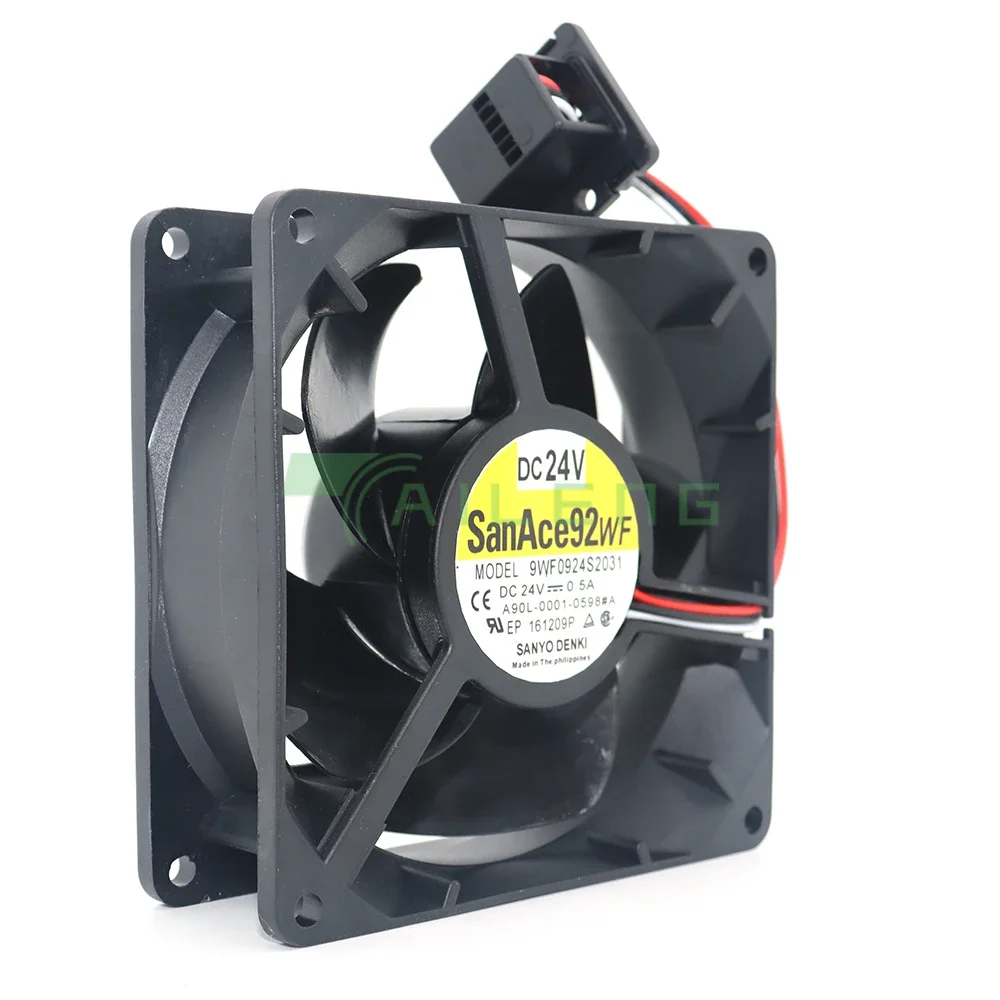 новый для SANYO A90L-0001-05918 # A 9WF0924S2031 DC 24 В 0,5 А 12 Вт 92x92x32 мм 3-проводной