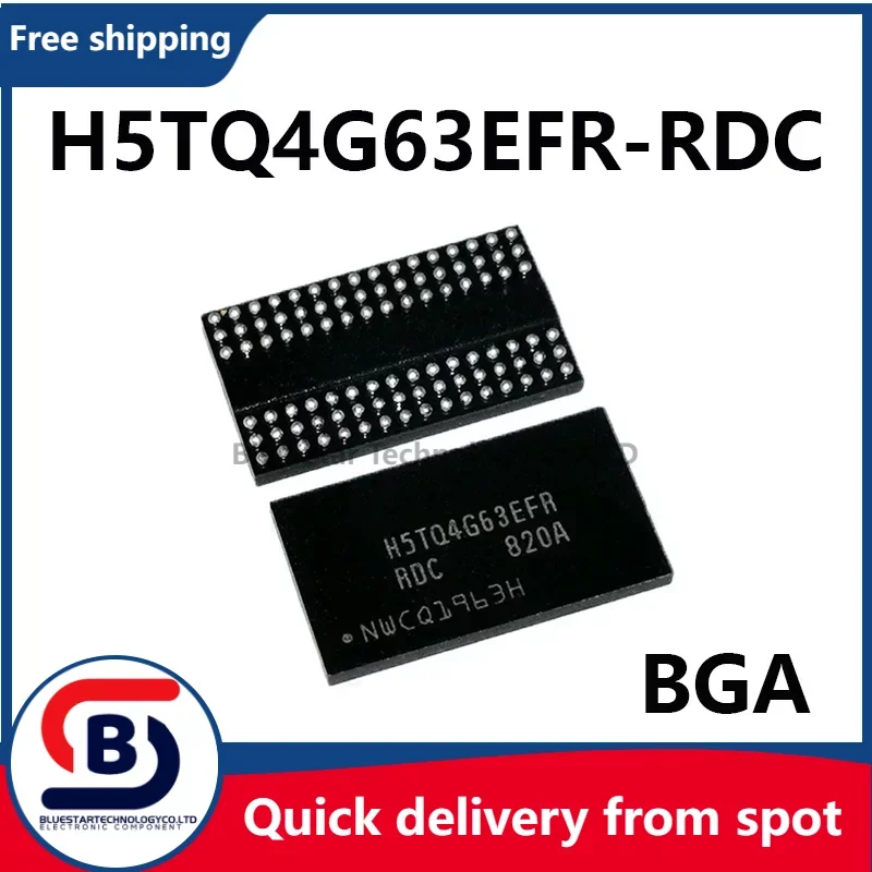 

Free Shipping 5-20pcs/lots H5TQ4G63EFR-RDC H5TQ4G63EFR H5TQ4G63 5TQ4G63EFR 5TQ4G63 16-bit DDR3 memory flash chip in stock