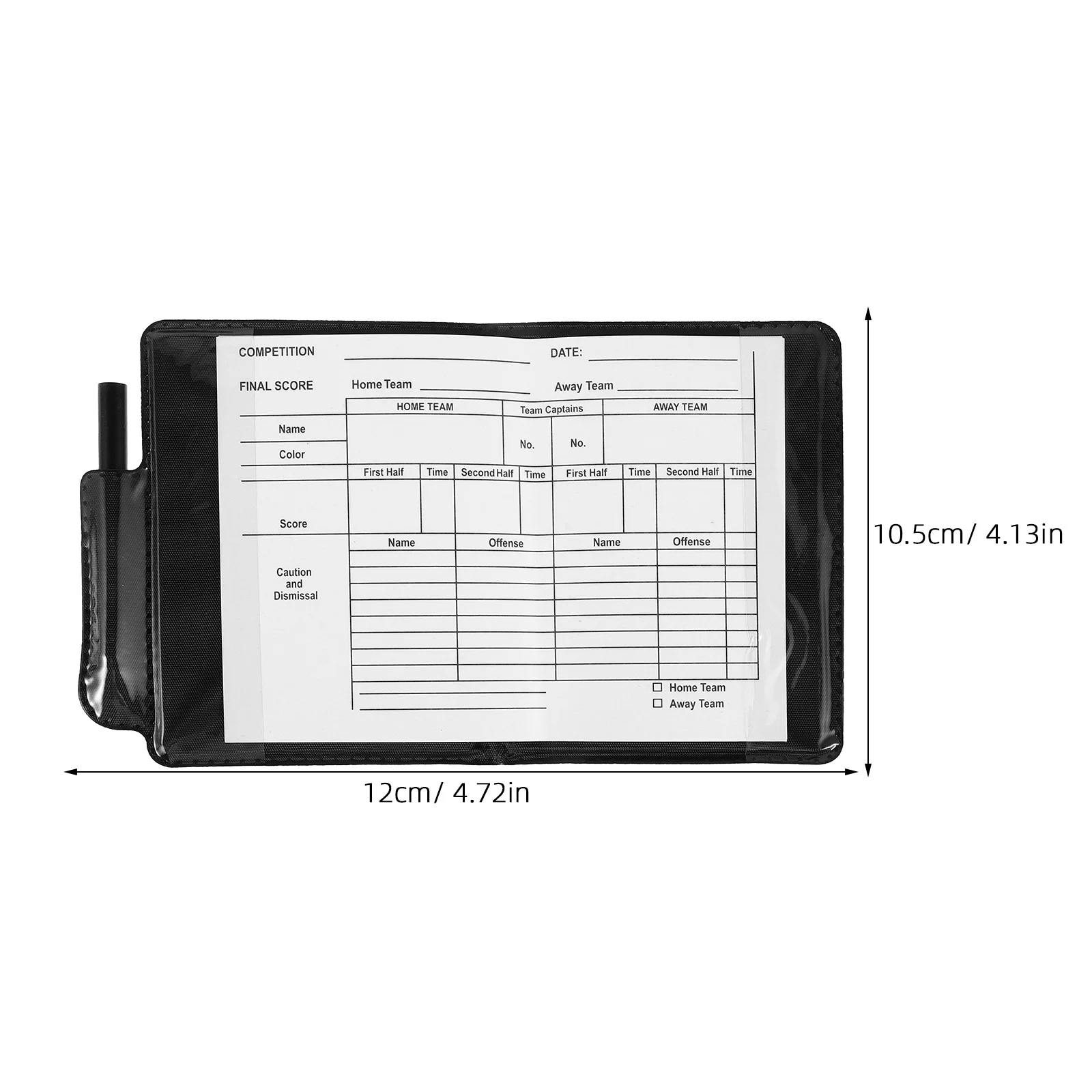 ชุดกรรมการ 5 ชิ้น บัตรแดง บัตรเหลือง พีวีซี กันน้ำ อุปกรณ์แข่งขันฟุตบอล บาสเกตบอล ชุดแข่งขันน้ำหนักเบา