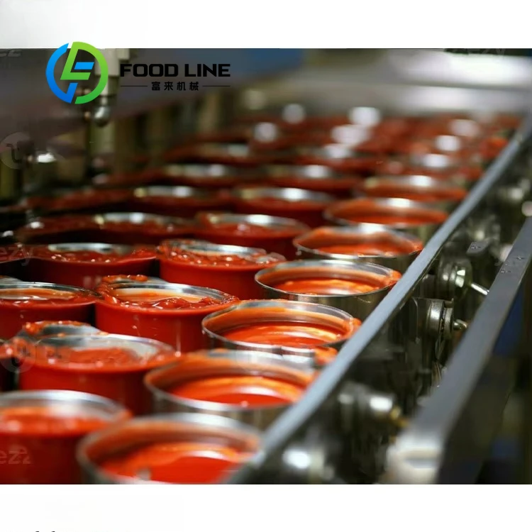 Automatic Tomato Pulping And Concentrating Line Complete Production Line For High Quality Tomato Paste Processing